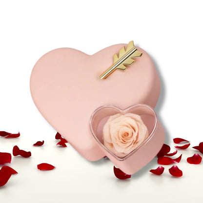 Freccia D'amor™ | Collana a doppio cuore custodita in un cofanetto elegante