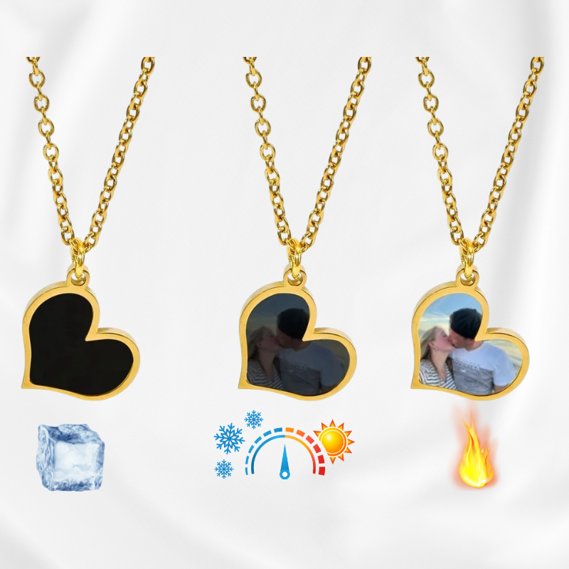 Dolce Ricordo™ | Collana termoreattiva con immagine personalizzata