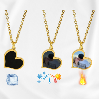 Dolce Ricordo™ | Collana termoreattiva con immagine personalizzata
